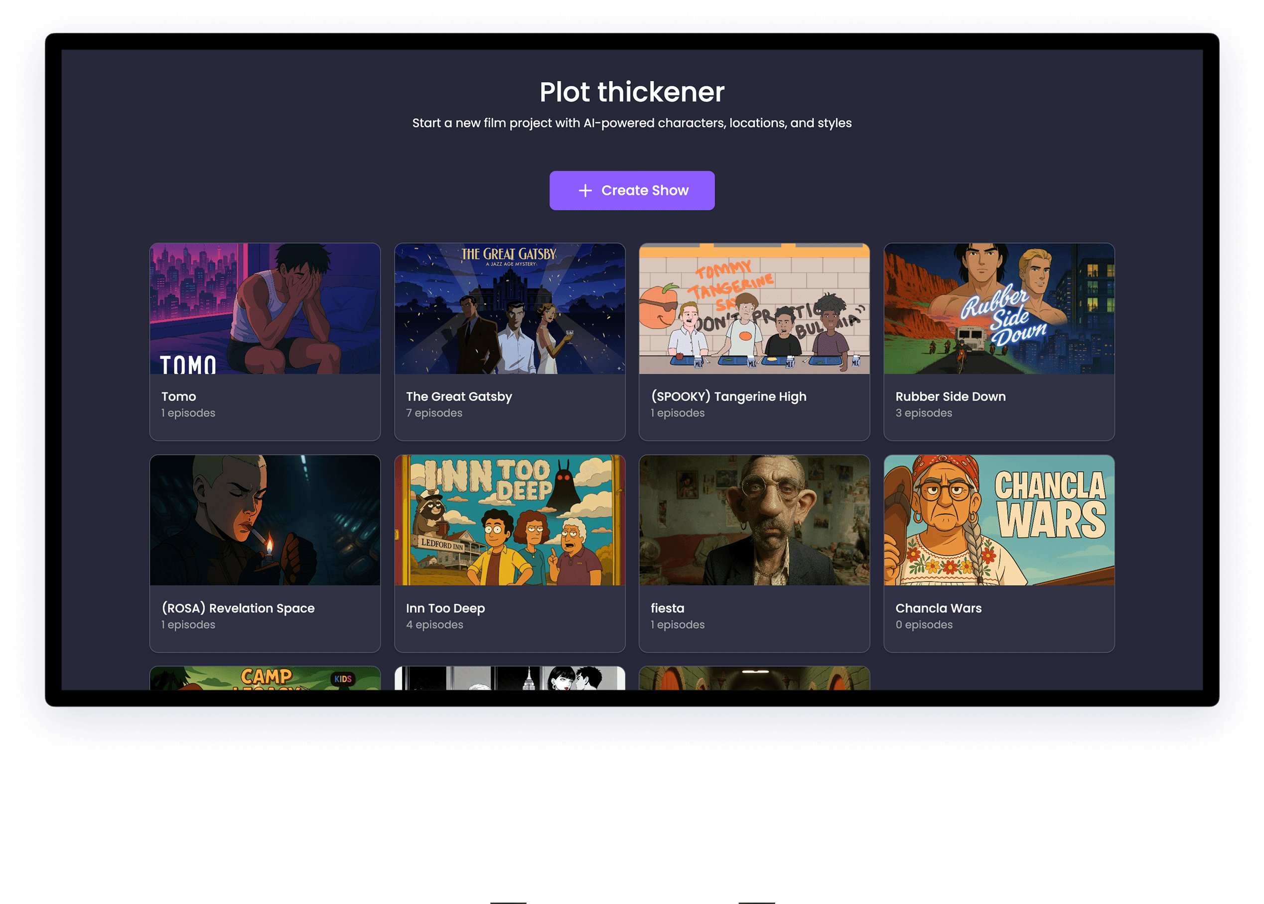 Preview of Plot Thickener dashboard