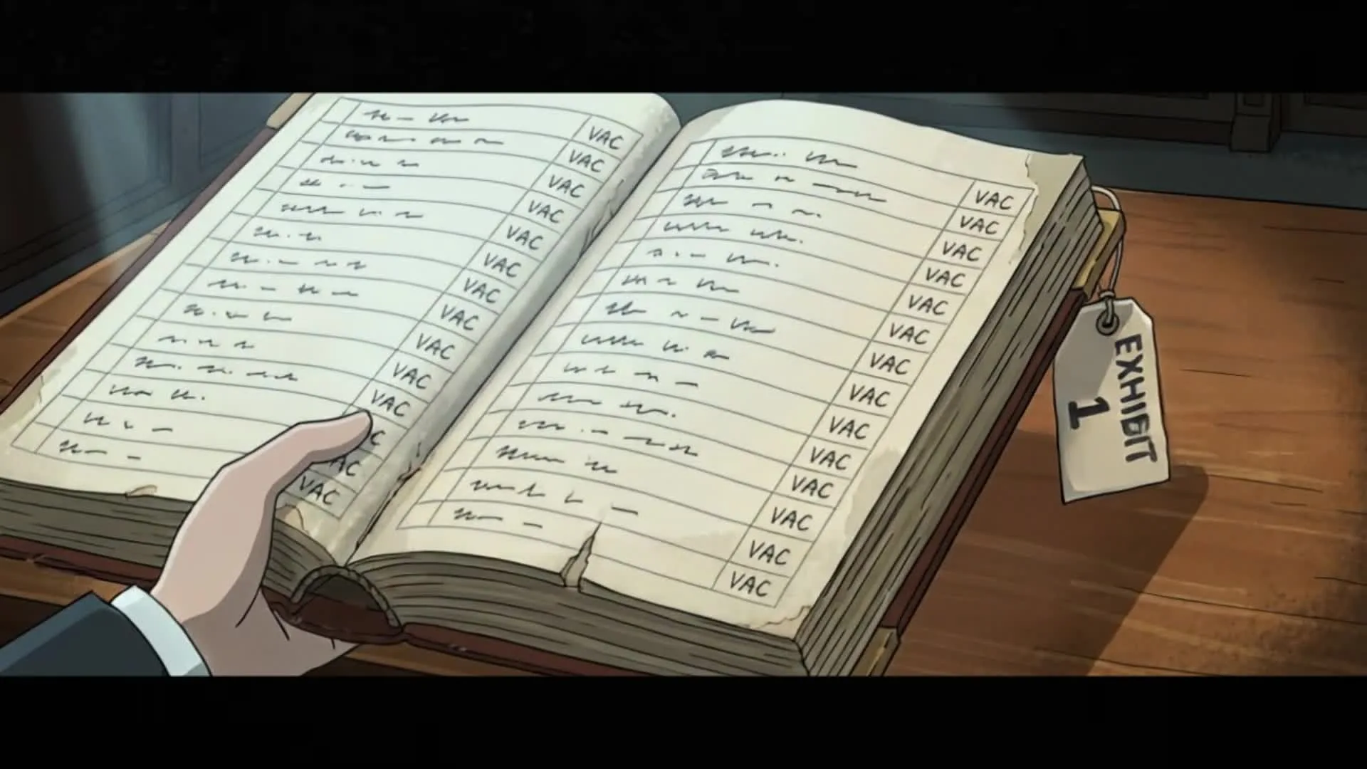 The Ledger on the Stand