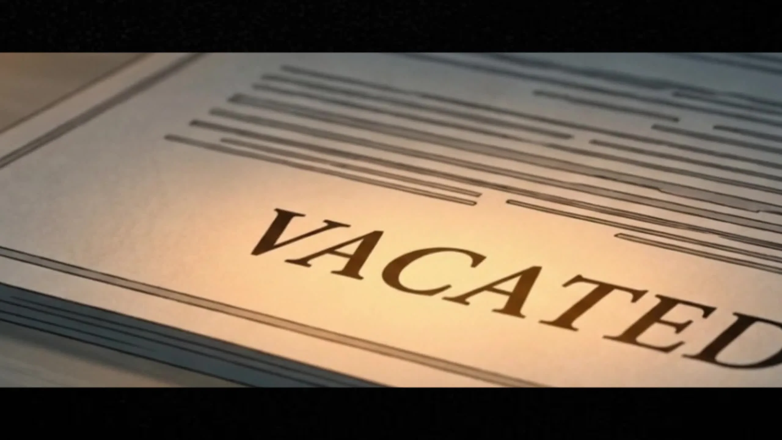 What Was Vacated