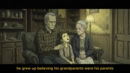 1. The Boy Who Was Told His Mother Was His Sister