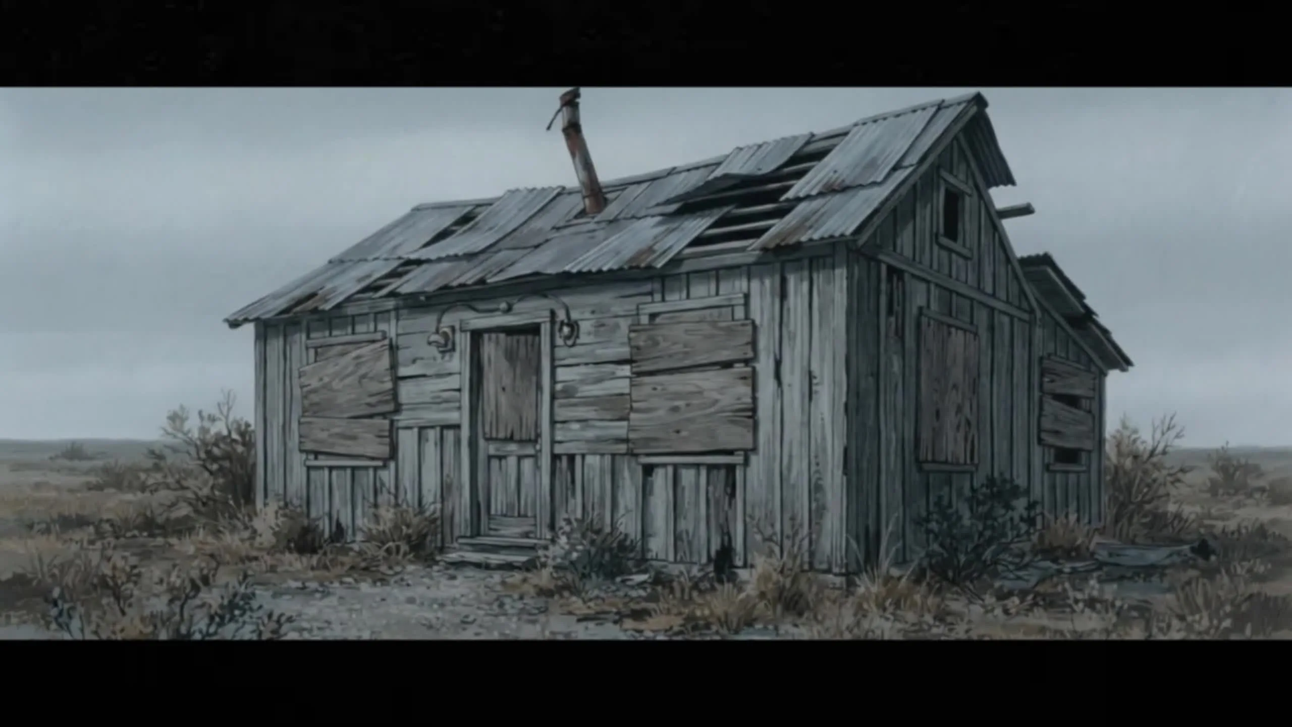 The Cabin Comes Down