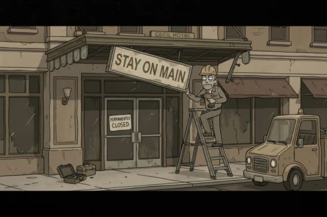 19. Stay on Main